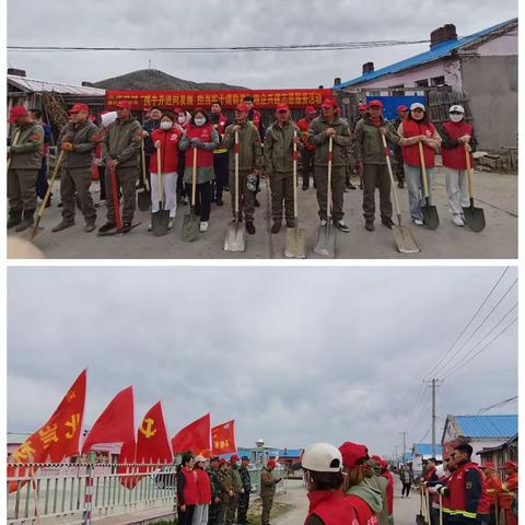 “携手并进同发展  担当实干谱新篇”满归镇新时代文明实践所联合林业局北岸林场开展志愿服务活动