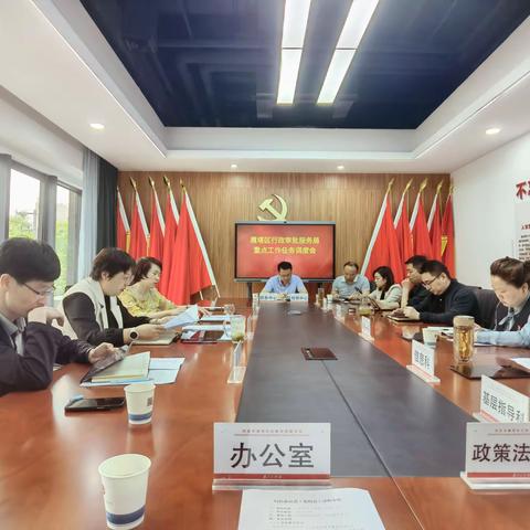 雁塔区行政审批服务局召开重点工作任务调度会