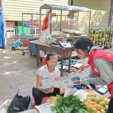 新龙镇网格员入户开展反邪教宣传