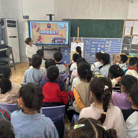 以“演”筑防，安全“童”行——实验幼儿园安东园区消防演练活动