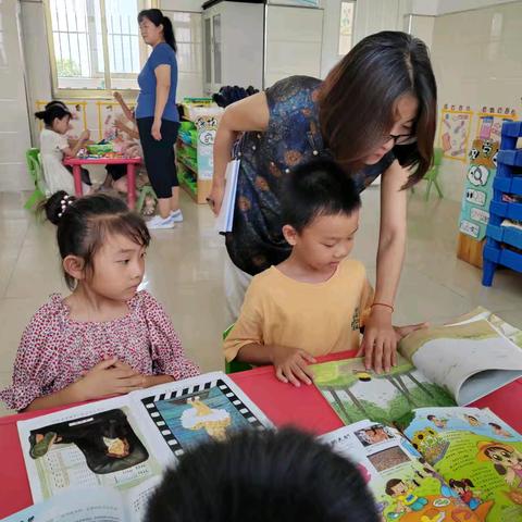 检查促成长，督学促进步——南沙河镇陡铺幼儿园迎接期末检查