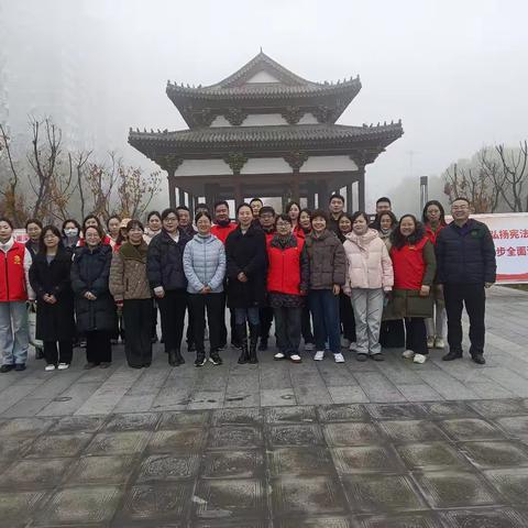 韦园社区与区直部门开展法律宣传进社区党建联建活动