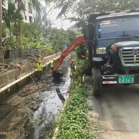 陵水县“三湾”地区排水治理工程项目4月11日总台账