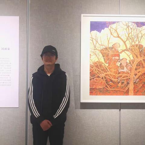 观陈孟昕工笔重彩有感