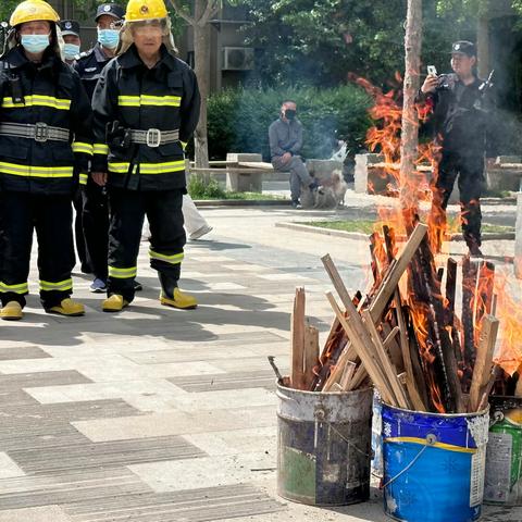 【未央区辛家庙街道海璟印象城社区】消防常识不忘，遇到火情不慌|消防演练请学习