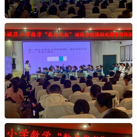 深耕细研 行深致远——驻马店市驿城区小学数学“数与代数”领域专题课例观摩暨研讨活动纪实