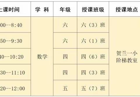 赛课促成长  精彩齐绽放——贺兰县第二届“四课”（名师精品课）比赛暨第五届“推变”活动