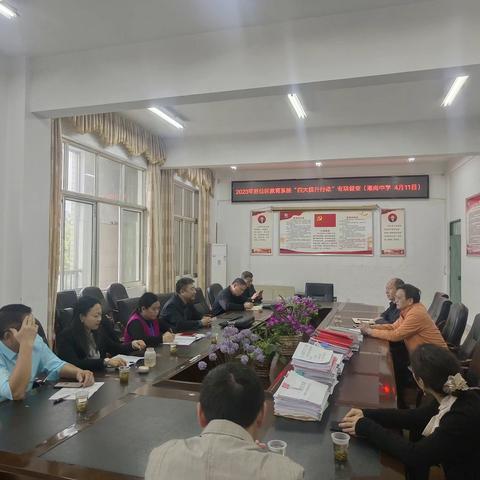 抓实四大提升行动     助力办学品质提升——区教育局督查组到湘南中学进行“四大提升行动”专项督查