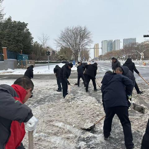 “清雪护行 情暖民心”志愿服务活动