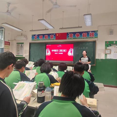 【曹庄学区孙堡营中学】最美人间五月天，齐研共思谱新篇