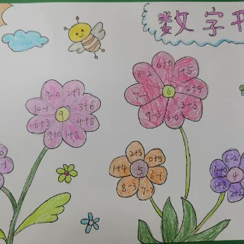 亳州市第四小学一年级组数学特色作业展示