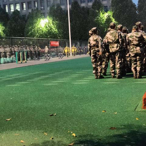 供用电2201，5-10军训心得