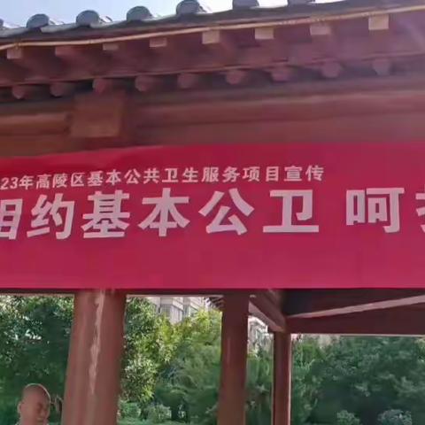 【健康高陵】相约基本公卫 呵护健康生活 高陵区卫健局组织开展2023年国家基本公共卫生项目宣传活动