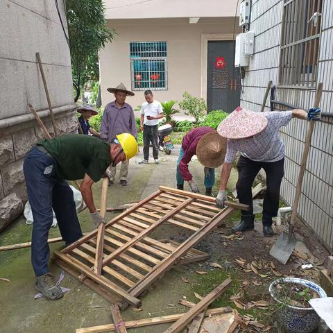 清洁乡村卫生之风