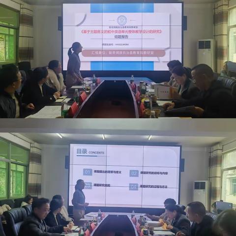 课题结题展成果 教育科研助新力——怀化市教育科学“十四五”规划课题《基于主题意义的初中英语单元整体教学设计的研究》顺利结题