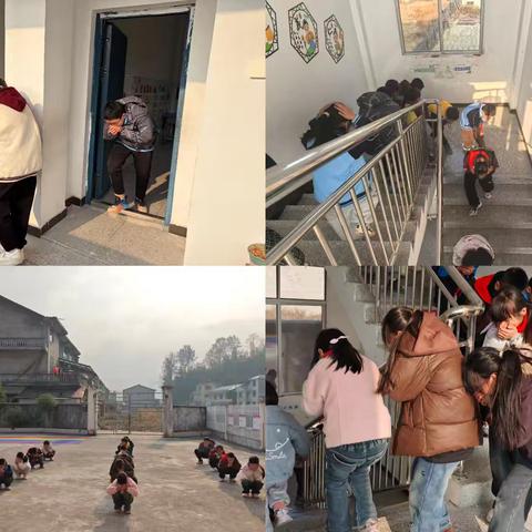 消防记心间，安全伴我行——广信区五府山镇中心小学开展“无脚本”应急消防演练