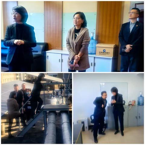 新城支行宋静行长，杨静副行长对节前安全工作进行检查