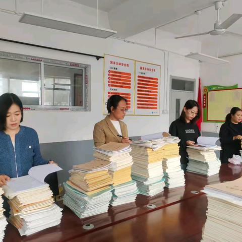 立足常规促发展 行稳致远促提升——武强县第一实验小学进行本学期第一次常规检查