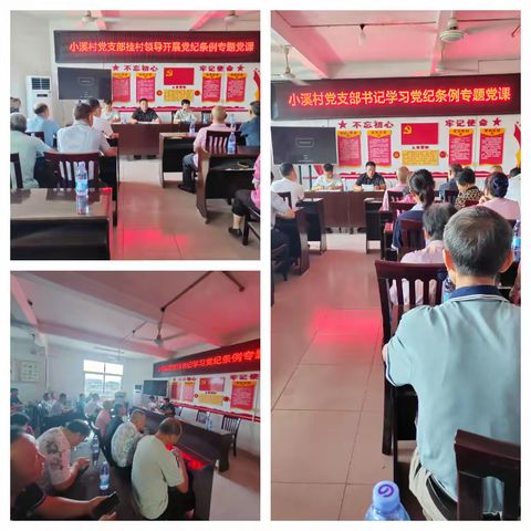 翠江镇小溪村“七一”主题党日活动