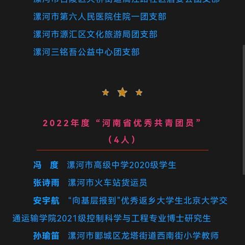 漯河市人力资源和社会保障局电子政务仲裁联合团支部荣获“河南省五四红旗团支部”称号(1)