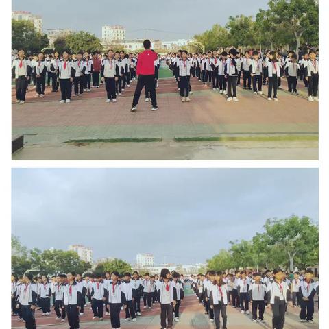 东方市板桥中心学校举行2025年春季开学典礼暨开学第一课