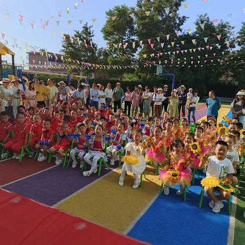 【“三抓三促”行动进行时】礼别“幼”时光，乘风再起航一一三滩镇朝阳中心幼儿园大班毕业典礼