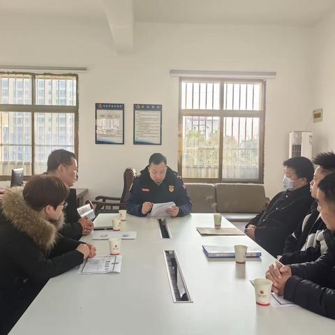 大王街道消防所召开人员密集场所消防安全约谈会