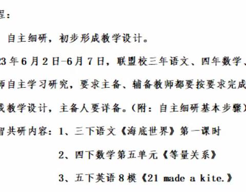 如切如磋共教研 携手并肩同成长--凉水河联盟集智共研系列活动总结