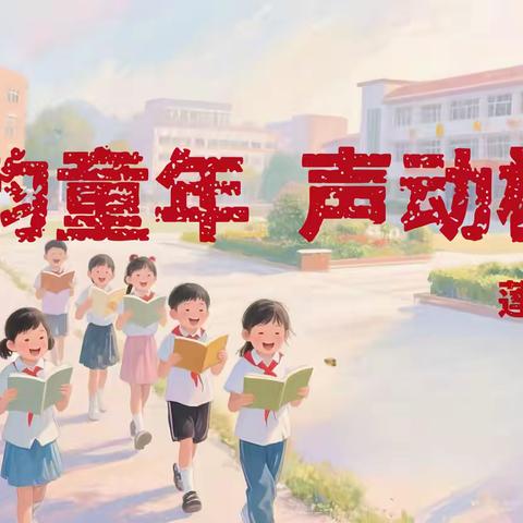 “诗韵童年 声动校园”—莲花营小学世界读书日朗诵比赛