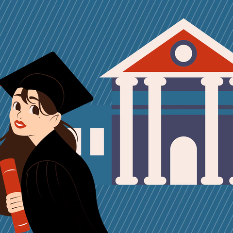 女儿即将迎来大学毕业典礼