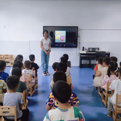 漂亮的扇子——琉璃寺镇中心幼儿园大二班美工区观察记录