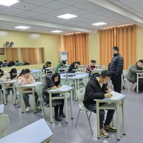 成安县第三中学：师生同考练内功，教学相长促进步