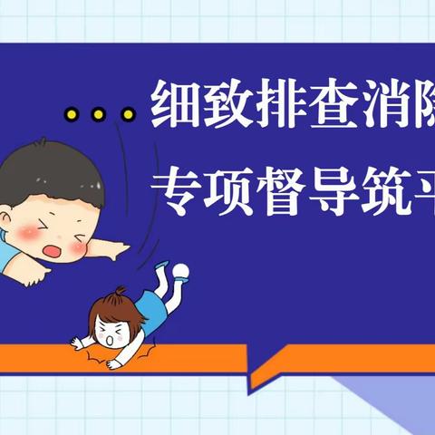 细致排查消隐患  专项督导筑平安