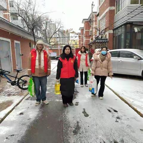 “节前大走访 ，新春梅香行”人民路街道慰问活动