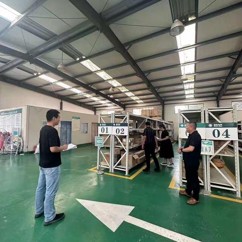 市物资部到太康公司仓库对实物盘活资源盘活利用工作进行督导