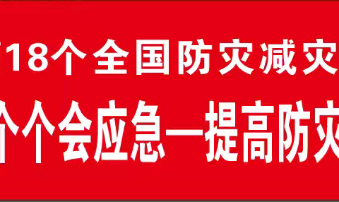 太西街道桥北社区开展 人人讲安全，个个会应急——提高防灾减灾救灾能力宣传活动