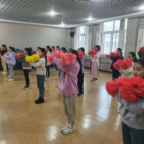 天天向上啦啦操社团展示