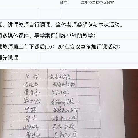 “研”途花开，遇见美好——朱集中心校中部片区王老庄小学教研活动纪实（二十二）