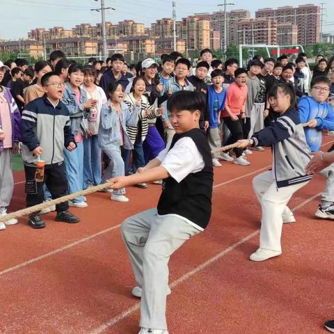 固镇县汉兴学校（小学部）第三届趣味运动会顺利举行