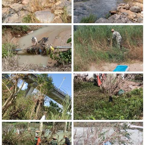 巡河“不打烊”水清河畅迎国庆