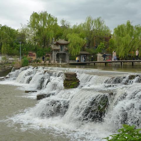 飞檐斗拱烟火巷，水街风景画中游，写生团点赞陕西文旅  ——《走遍中国》采风写生活动笔记之四