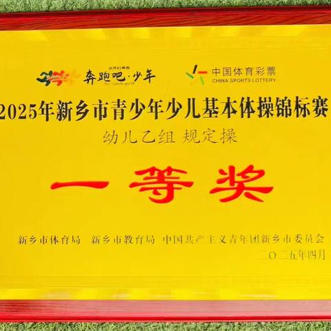 体操展风采 萌娃创佳绩——照镜镇第一幼儿园