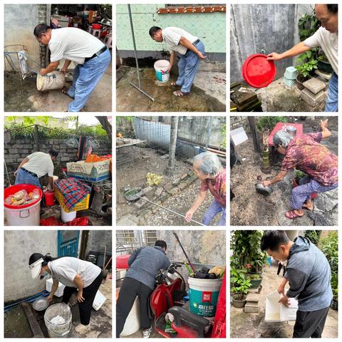 （9.14）崖城村持续开展“九清”主题周末卫生大扫除活动