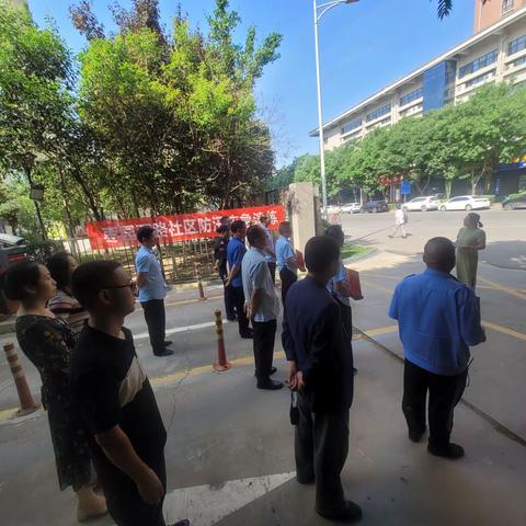 【莲湖★枣园】红枣•同心圆｜防患未然  “汛”速行动——枣园西路社区防汛应急模拟演练