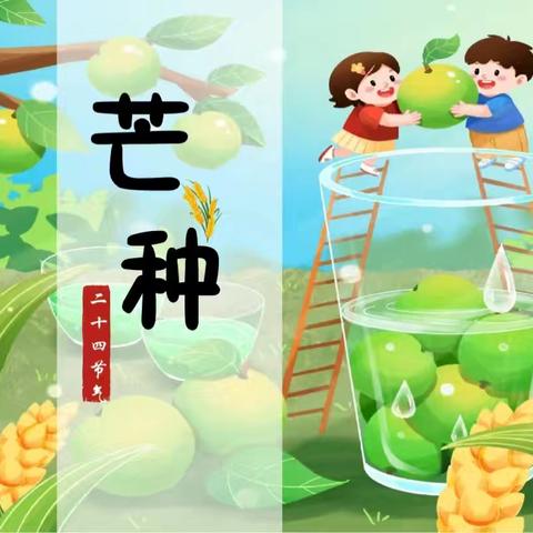 全环境立德树人🌳——芒种至，仲夏始—山东工商学院幼儿园小二班班芒种节气活动
