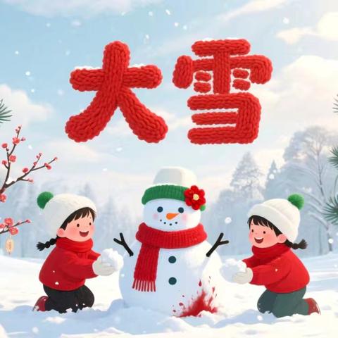 全环境立德树🌲人——“冬意渐浓，大雪已至”——山东工商学院幼儿园中二班二十四节气之“大雪”主题教育活动