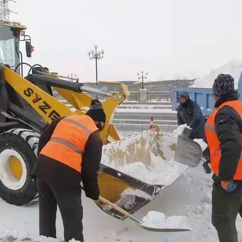 公路养护中心“除雪保通”在行动