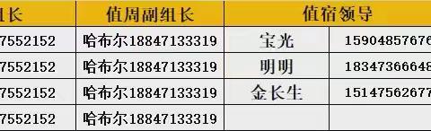 扎鲁特旗第七中学第九周工作总结