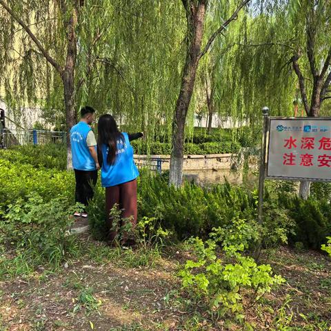 榆山街道文昌社区：织密防溺水安全网 守护居民平安一夏
