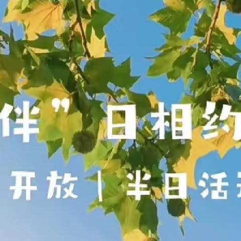 “伴日”相约，“幼见”成长💞记道口铺中心学校田庙幼儿园周六半日开放活动🌈